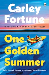 One Golden Summer by Carley Fortune paperback book cover which is one of the best summer books to read