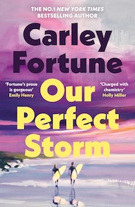 Our Perfect Storm by Carley Fortune paperback book cover which is one of the best summer books to read